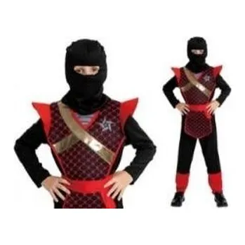 Karnevalový kostým Strój Ninja Wojownik rozmiar S 110-120cm