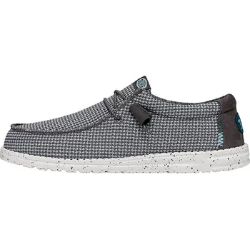 Pánské tenisky PRO BRANDS Tenisky Hey Dude Model Wally Sport Mesh Barva šedá 43 ŠEDÁ