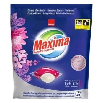 Prací prostředek Sano SoftSilk – Kapsle na praní 40 ks – NOVINKA!