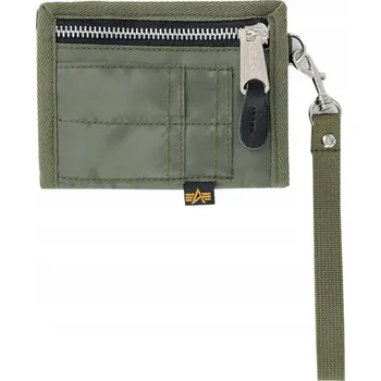 Alpha Industries peněženka polyester zelená - muž