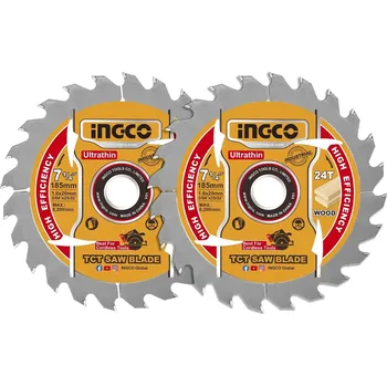 Pilový kotouč INGCO Kotouč pilový 185 Ultra mm, 2ks TSB1853