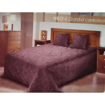 Přehoz na lůžko Přehoz na postel 240x210 Oriental nko-l čokoláda