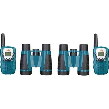 Dalekohled Sada vysílaček a binokulárních dalekohledů Levenhuk LabZZ WTT10, modrý