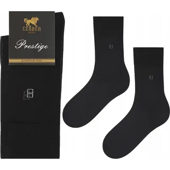 Pánské ponožky Ponožky CERBER černé, velikost 45-47