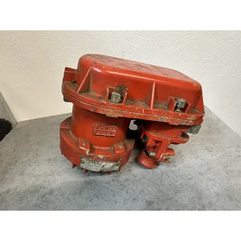 Auto-moto Vintage klakson Houkačka siréna TESLA 4FE 60105 - 220V nevýbušná - červená