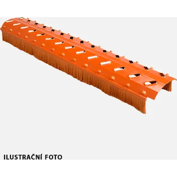 Den Braven Větrací hřebenový pás AIR FLEX S, 75 mm x 1030 mm, cihlově červený Barva: černá, Varianta: Větrací hřebenový pás AIR FLEX S, 75 mm x 1030 mm, černý, rozměry: 75 mm x 1030 mm