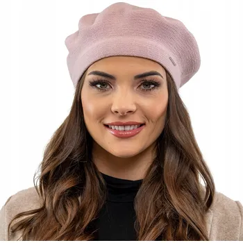 Čepice BARET růžový Vivisence 7005 univerzální pokrývka hlavy čepice