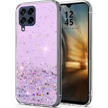 Pouzdro na mobilní telefon Zadní Kryt BBE CASE pro Samsung Galaxy M33 fialový