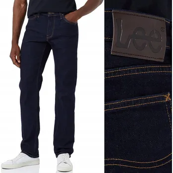 Pánské džíny Lee Daren Zip Fly pánské džíny rovného střihu velikost 46/34