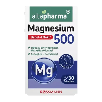 altapharma Hořčík 500 mg, doplněk stravy 30 ks