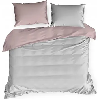 Povlečení SADA POVLEČENÍ NOVA3 220 X 200 CM SVĚTLE ŠEDÁ