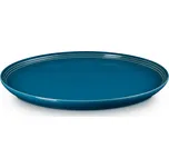 Jídelní talíř COUPE 27 cm, DEEP TEAL, kamenina, Le Creuset