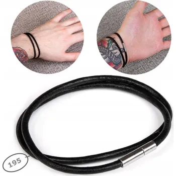 Náramek Náramek, Pánský náramek, Pánský náramek 3mm 195mm