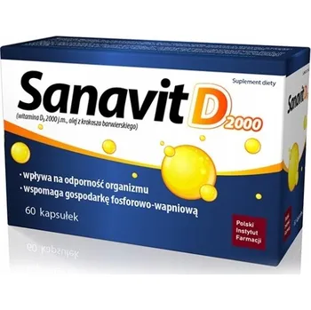 Doplněk stravy Polský Instytut Farmacji Vitsana D 2000 vitamín D tablety 60 ks