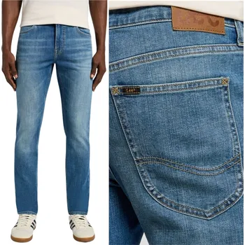 Pánské džíny Lee MALONE W33 L34 Pánské džíny ROURY džínové kalhoty