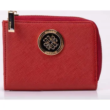Peněženka ČERVENÁ DÁMSKÁ PENĚŽENKA MONNARI MALÁ S TEXTUROU