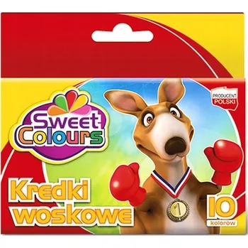 Kresba Voskovky Koma-Plast sada pastelek voskových pro děti 10 ks