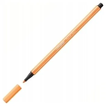 FLUORESCENČNÍ ZVÝRAZŇOVAČ oranžový Neonový TENKÝ STABILO Pen 68 INTENZIVNÍ