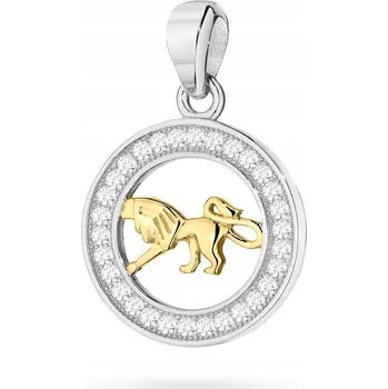 Přívěsek STŘÍBRNÝ PŘÍVĚSEK ryzost 925 Znamení Zvěrokruhu LEV