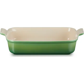 Zapékací mísa HERITAGE 32 cm, 4 l, BAMBOO, kamenina, Le Creuset