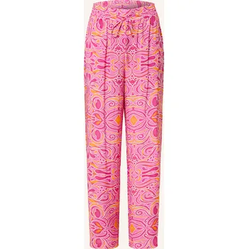 Dámské kalhoty Darling Harbour Dámské Marlene Kalhoty, bílá / růžová /...