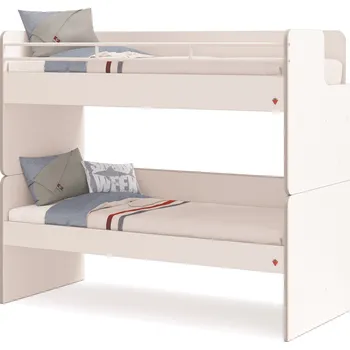 Dětská postel Čilek Patrová postel se schody White Studio