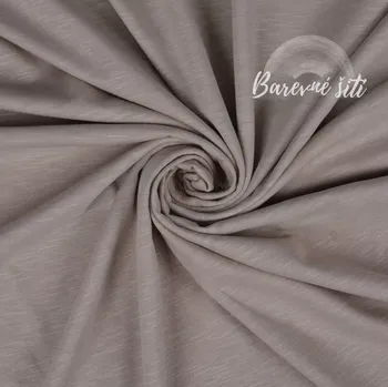 Flámkový úplet BÉŽOVÁ (E) (Příjemný lehký úplet)