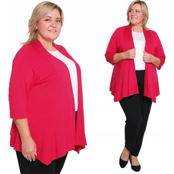 Dámský svetr Tmavě růžový svetr z viskózy 54/56