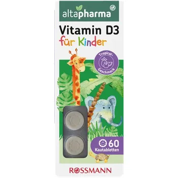 altapharma Vitamin D3 pro děti, doplněk stravy 60 ks