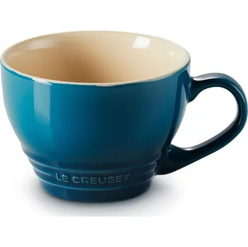 Hrnek na cappuccino 400 ml, DEEP TEAL, kamenina, Le Creuset
