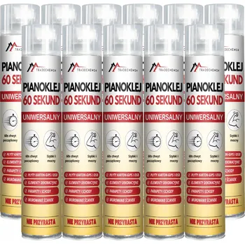 Průmyslové lepidlo Lepidlo 60 sekund polyuretanové pěnové lepidlo univerzální 750 ml pěna