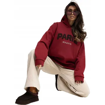 Dámská mikina Rue Paris dámská mikina s s kapucí RV-BL-A1041.59 univerzální velikost