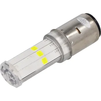 Osvětlení pro motocykl Diverse / Import Žárovka 12V 35/35W (10W LED) BA20D duhová MG00005288