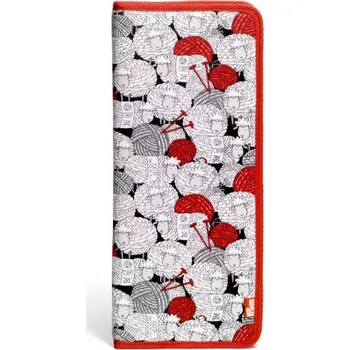 Pouzdro na pletací jehlice Merino Prym Love