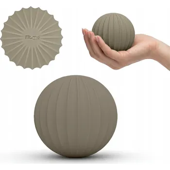 Gymnastický míč SILIKONOVÝ ZÁTĚŽOVÝ MÍČ NA CVIČENÍ FITNESS REHABILITACE 1.5 KG