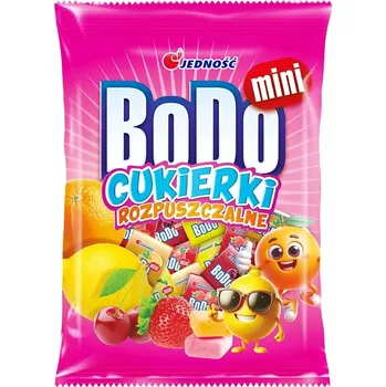 Bonbon Jedność Bodo Mini Bonbóny s ovocnými příchutěmi 150 g