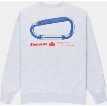 Pánská mikina Element Sporting (mid grey heather) XL, šedá