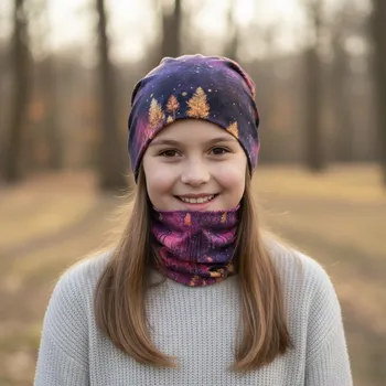 Nákrčník Ebbie Bavlněný nákrčník - FANTASTICKÝ LES Velikost: dětský