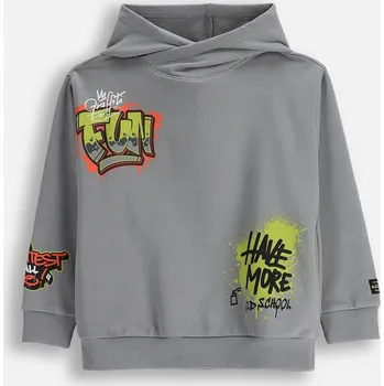 Chlapecká mikina Dětská mikina Coccodrillo bavlna velikost 164