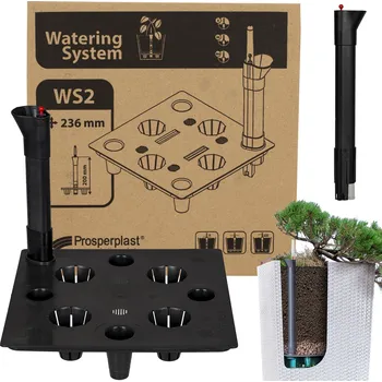 Květináč Černý plast Květináč Prosperplast 24 cm x 24 x 5 cm