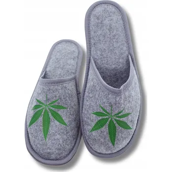 Dámské pantofle NAZOUVÁKY - GANDZIA PLSTĚNÉ PAPUČE od 40 do 45