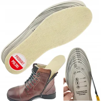 Vložka do bot Vložky do bot z Merino vlny, zateplené, 5 mm, unisex