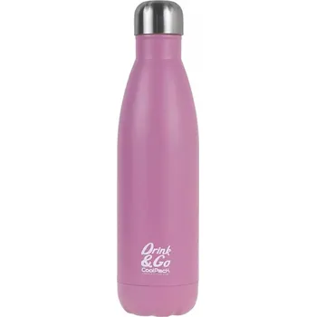 Láhev Termos lahev na pití 500 ml CoolPack Růžový pastel