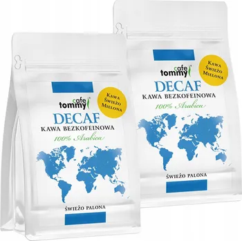 Káva Mletá káva BEZ KOFEINU 100% Arabica Čerstvě pražená Brazílie Decaf 2x250g