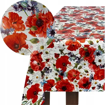 ubrus Voskované plátno na stůl ubrus 140x300 cm odolné proti skvrnám dekorativní GOSIA