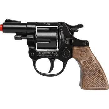 plyšák Policejní revolver kovový černý 8 ran Alltoys Gonher DN00571675