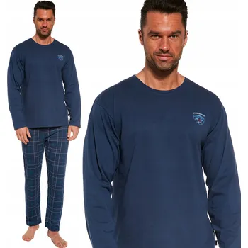 Pánské pyžamo Cornette pánské pyžamo 124/245 Redwood 2 s dlouhým rukávem, velikost XXL