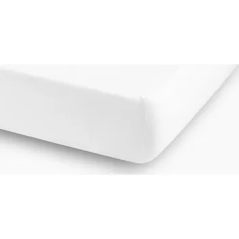 Prostěradlo Slee Home jersey napínací prostěradlo - bílá Rozměr: 90 x 200 cm