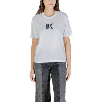 Dámské tričko Karl Lagerfeld Jeans T-Shirt Donna Karl Lagerfeld Jeans bílá 3456833