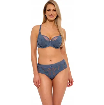 Dámské oblečení Gaia 1135 Podprsenka VYSTUŽENÁ BEZ KOSTIC modrá 80E